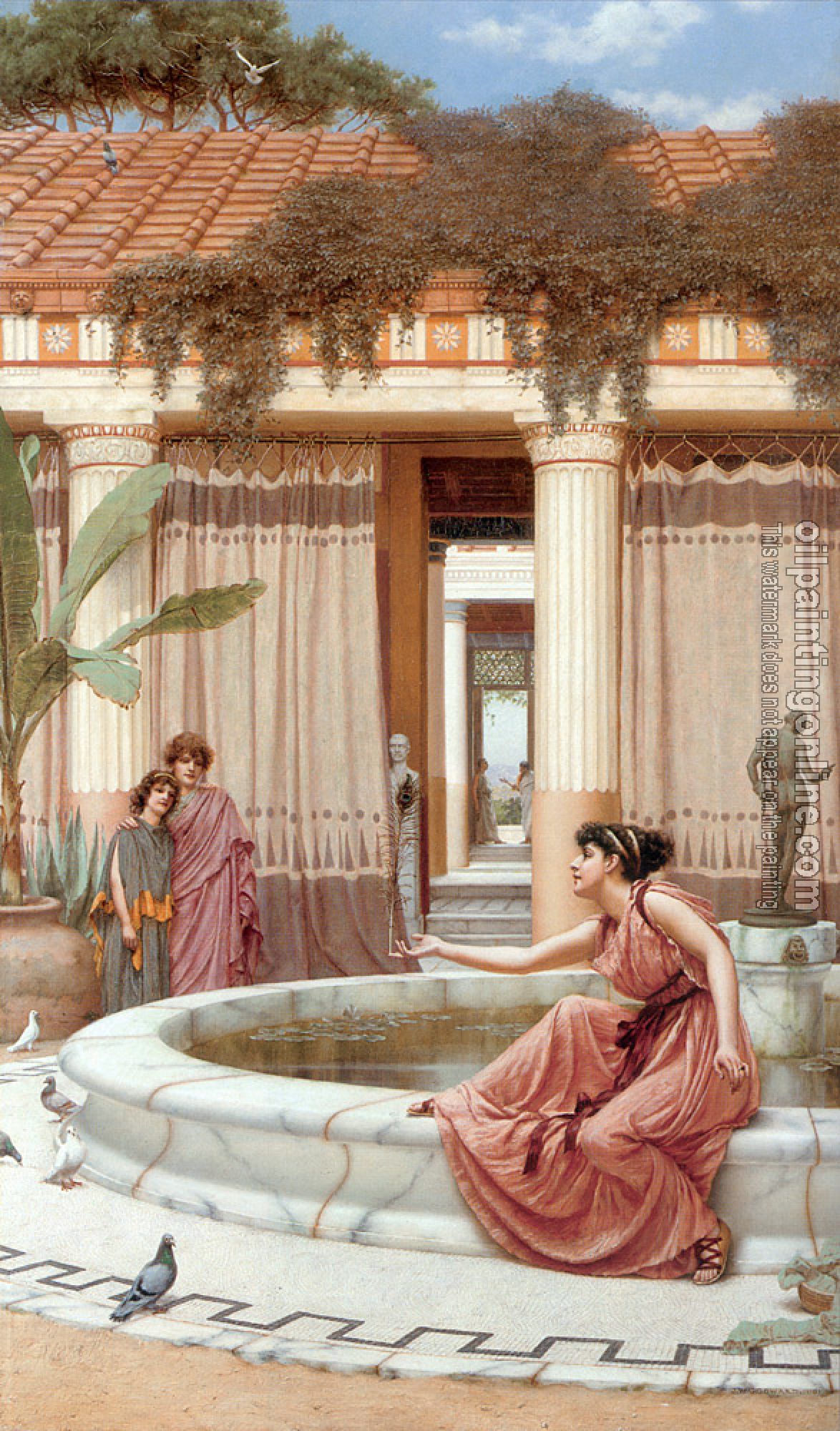 Godward, John William - Innocent Amusements